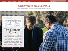 Tablet Screenshot of cockermouthareachurches.org.uk